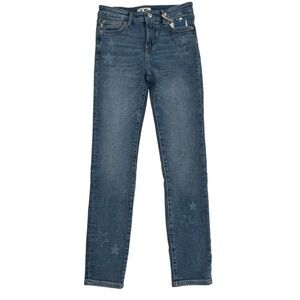 NWT Lovers And Friends Ricky Low Rise Skinny Star Denim Jeans Size 24 Women’s